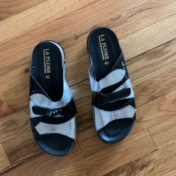 La Plume Martina Italian Made Leather Sandals